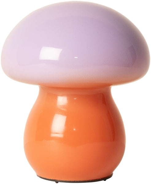 Mushy Mushroom Lampe Orange/Lilla