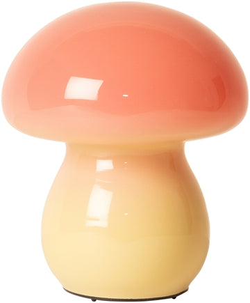 Mushy Mushroom Lampe Gul/Orange